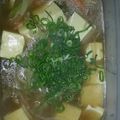 sanatoshi's cooksnap of when they made 冷蔵庫の残り物で！中華風豆腐煮.