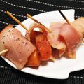 リトイロク's cooksnap of when they made 柿とチーズのベーコン巻き.