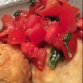 Bärlauch's cooksnap of when they made 塩サバのトマト＆バジルソース.