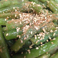 nososon's cooksnap of when they made いんげんのゴマみそ和え.