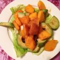 クックGFY8CA☆'s cooksnap of when they made 秋の味覚☆柿とアボガドのサラダ.