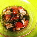 みぃーーみ☆'s cooksnap of when they made きゅうりトマトちくわのもずく酢和え☆.