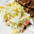 ゆうくんのほっぺ's cooksnap of when they made 茹で白菜とカニかまのマヨマスタードあえ.
