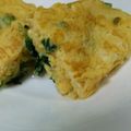 cannolo's cooksnap of when they made カブの葉とツナのだし巻き卵.