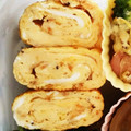 あーもこ's cooksnap of when they made お弁当の彩りに！桜えびの出し巻き卵.