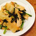 kaokaofood's cooksnap of when they made 春菊のたけのこ炒め.