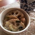 YuiAnne's cooksnap of when they made 鶏ももみそ漬けとレンコンのとろみ煮.