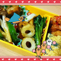 ♪さぉり♪'s cooksnap of when they made 簡単☆春菊と竹輪炒め.