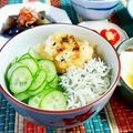 SP♪'s cooksnap of when they made サッパリ♡釜揚げシラスのみぞれ丼！.