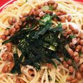 ひぃいろ's cooksnap of when they made 一人ランチに・・納豆スパ～超簡単改正版☆.