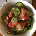クック75Q89V☆'s cooksnap of when they made トマト＆きゅうりのツナ酢の物　どすぇ.