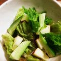 ささなお's cooksnap of when they made リンゴと胡瓜のサラダ　超簡単.