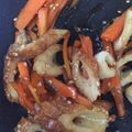 ししたか's cooksnap of when they made お弁当♪ちくわと人参のWゴマ炒め.