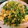 kaeかえちゃん's cooksnap of when they made 豆苗キムチ卵炒め.
