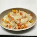 たくちゃんママ♡'s cooksnap of when they made 簡単離乳食＊後期☆かぼちゃと人参のドリア.
