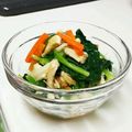 しじみごはん's cooksnap of when they made 生姜でさっぱり★おひたし.