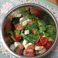 めあもえり's cooksnap of when they made ほうれん草とモッツァレラのごま和え＊.