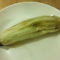 alluret's cooksnap of when they made ナス丸焼き面白いくらい剥ける.