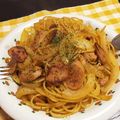 ♡tmk☆'s cooksnap of when they made 我が家のナポリタン　ランチに♡.