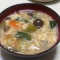 ちゃむ82's cooksnap of when they made たまごとチンゲン菜の中華スープ.