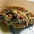 さくら咲く★'s cooksnap of when they made 高野豆腐の鶏ひじき詰め.