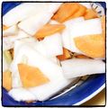 くろぬこぬこ's cooksnap of when they made カブと人参の甘酢.