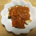 書セラピスト流香's cooksnap of when they made 鱈のムニエル☆野菜トマトあんかけ.