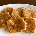 ma maman's cooksnap of when they made 離乳食後期 手づかみ豆腐おやき☆.