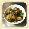 土星＆玉's cooksnap of when they made ❁さつまあげと大根の葉ゴマラー炒め❁.