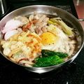 ヤミーヤムヤム's cooksnap of when they made 生、半生うどんでコシがある鍋焼きうどん.