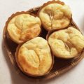 ちえぱみゅ★♪'s cooksnap of when they made ＨＭ簡単混ぜるだけ☆バナナマフィン☆.