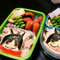 くぅりん's cooksnap of when they made 妖怪ウォッチ☆ フユニャン ☆キャラ弁.