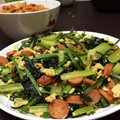 310ゆう's cooksnap of when they made ほうれん草とウインナーの卵炒め.