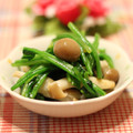 ぽっぽぺぺ's cooksnap of when they made ほうれん草としめじの柚子胡椒和え.