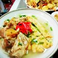 ロックオン♪'s cooksnap of when they made スープから作る本気のソーキソバ.