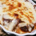 mioly's cooksnap of when they made ★簡単！厚揚げミートソースチーズ焼き＊♪.