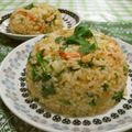 赤い電話's cooksnap of when they made 本格タイ料理　トムヤムクンチャーハン.