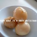 あやプチ's cooksnap of when they made ゴマ香る～うずら卵のサワー漬け.