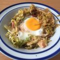 けんぐらんど's cooksnap of when they made キャベツと半熟たまごのポン酢蒸し♪.