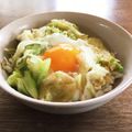 ちーパパ's cooksnap of when they made 簡単超美味しい！キャベツ玉子丼☆.