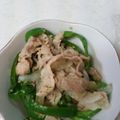 ＭＩＨＯ１７'s cooksnap of when they made 豚肉のゴマ炒め.