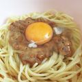 ＃りおし's cooksnap of when they made 電子レンジで簡単早旨！ふわとろ納豆スパ.