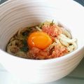 ちえたろう's cooksnap of when they made 簡単レンジで明太かまたまうどん.