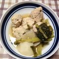 punyakosan's cooksnap of when they made カブがとろける★鶏つくねとかぶの含め煮.