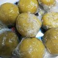 こもりんあここ's cooksnap of when they made 材料3つ♪♫♬　サツマイモ饅頭.