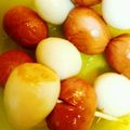 みるくもんじゃ's cooksnap of when they made うずら卵とウインナーのピンチョス♬.