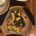 TGMRYC's cooksnap of when they made 豚肉と小松菜と卵の甘炒め.