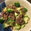 ちびこちび's cooksnap of when they made 牛肉とブロッコリーのオイスターソース炒め.