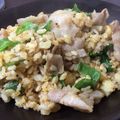 ubank's cooksnap of when they made 最後まで飽きないごろごろ具材のチャーハン.