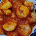 クックM7CSNM☆'s cooksnap of when they made 初めてでも簡単♪海老チリ卵(乾焼蝦仁).